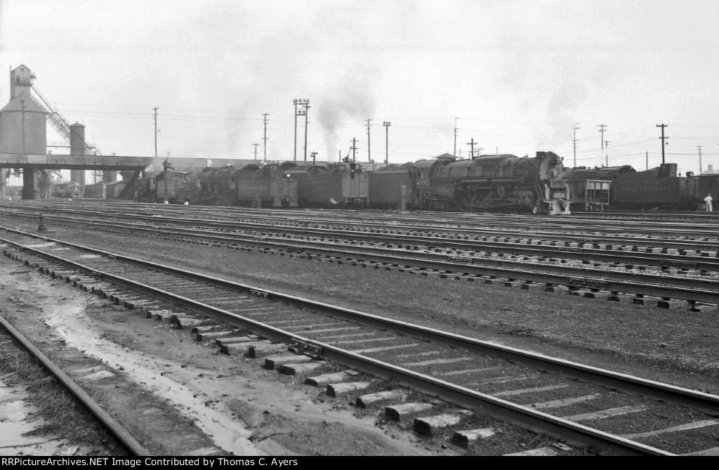 PRR Locomotive Ready Tracks, c. 1956